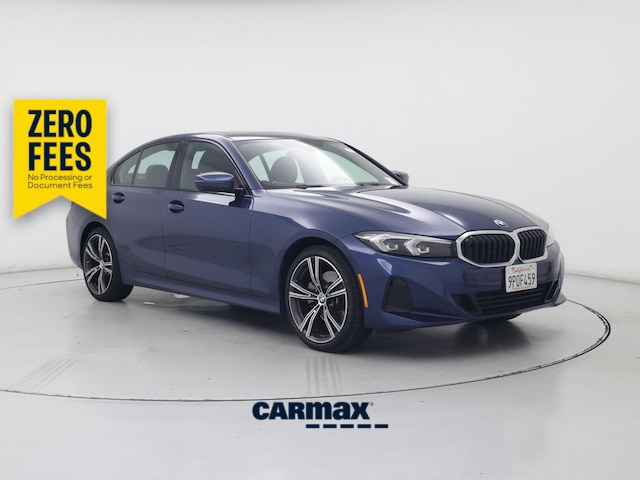 Blue 2023 BMW 3 Series Sedan Rear-Wheel Drive Automatic