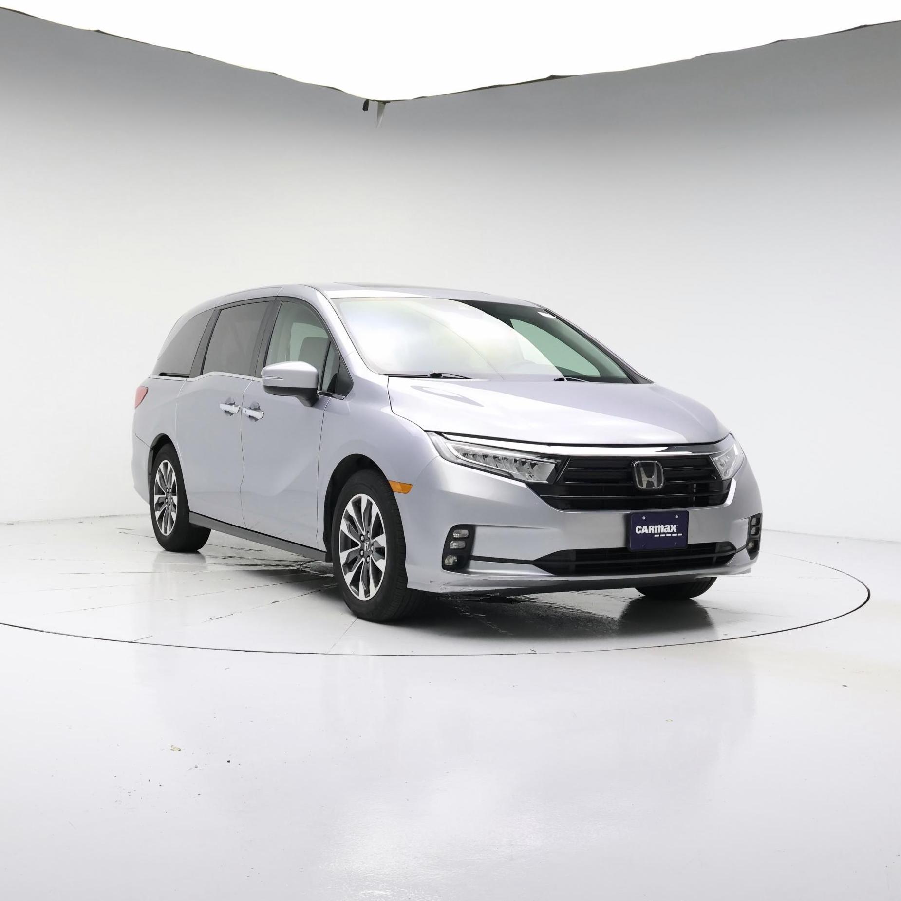 Gray 2021 Honda Odyssey Minivan Front-Wheel Drive Automatic