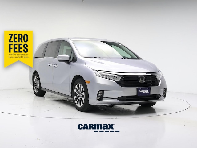Gray 2021 Honda Odyssey Minivan Front-Wheel Drive Automatic