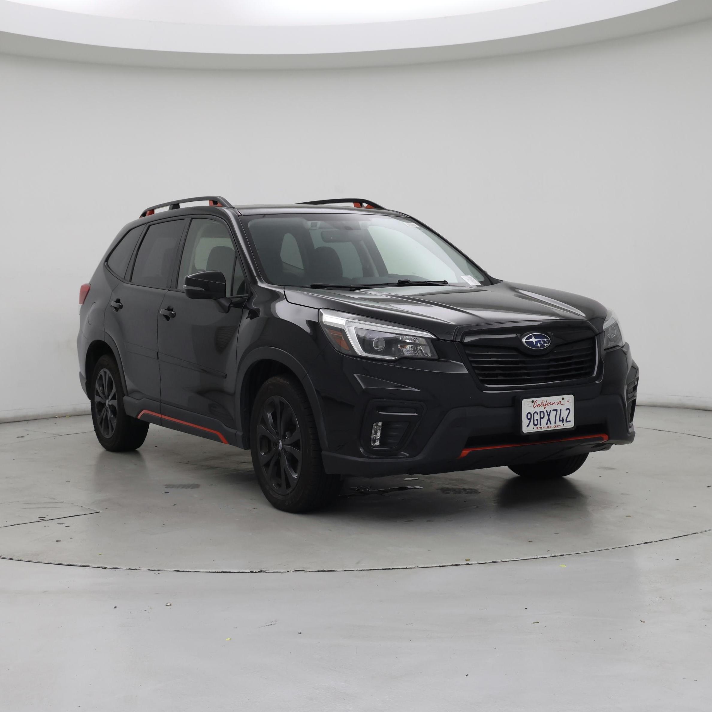 Black 2021 Subaru Forester SUV / Crossover All-Wheel Drive Automatic