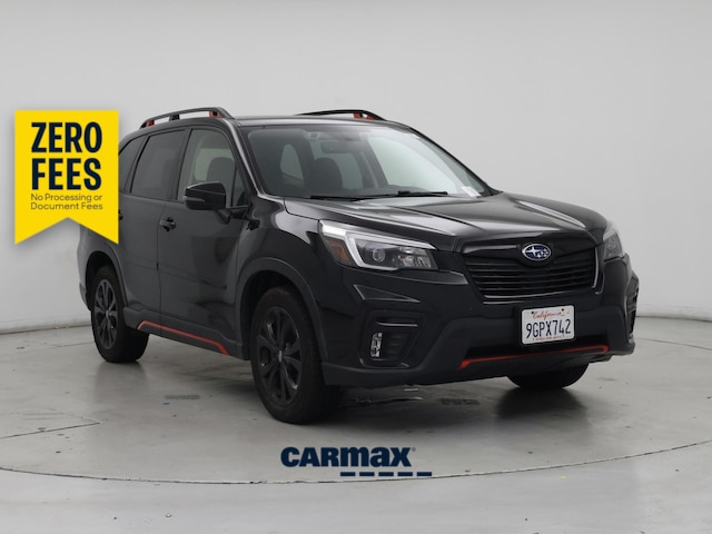 Black 2021 Subaru Forester SUV / Crossover All-Wheel Drive Automatic