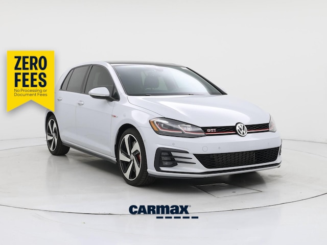 Gray 2019 Volkswagen Golf GTI Hatchback Front-Wheel Drive Manual
