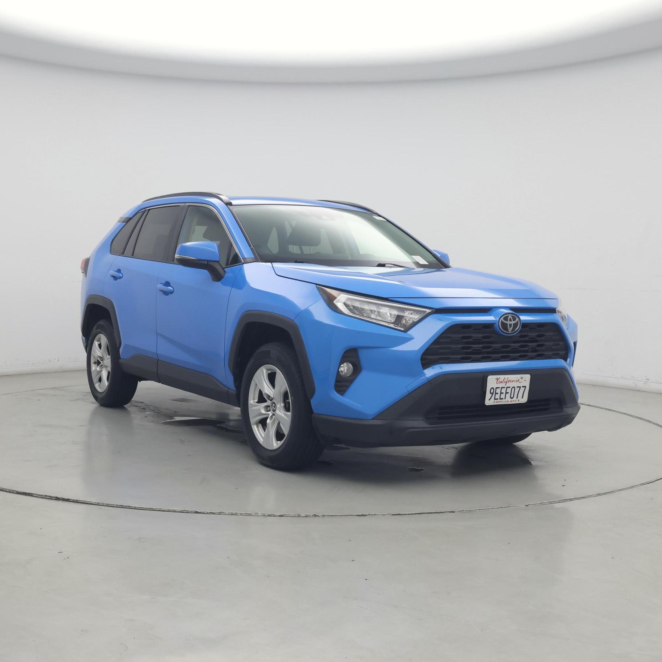 Blue 2019 Toyota RAV4 SUV / Crossover All-Wheel Drive Automatic