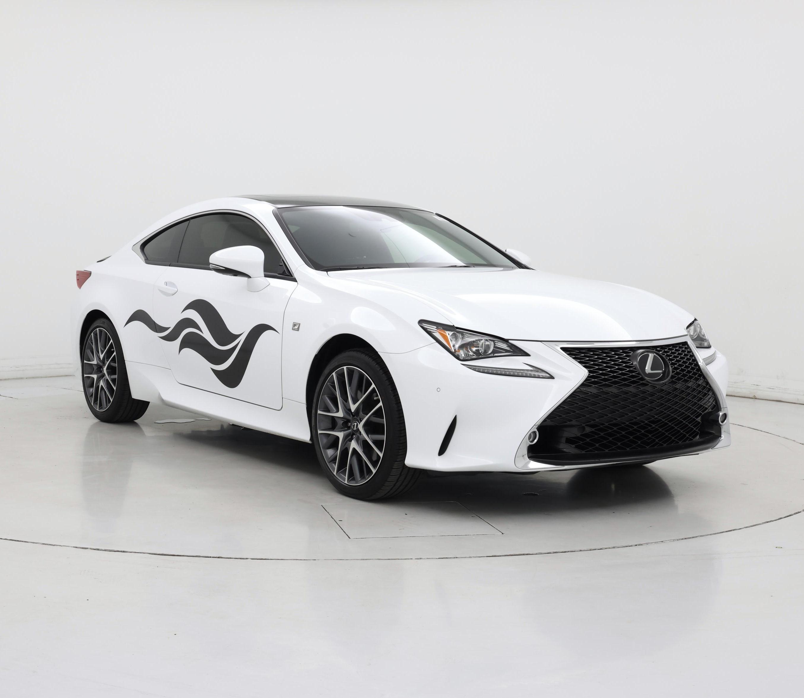 White 2018 Lexus RC Coupe All-Wheel Drive Automatic