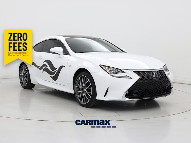 White 2018 Lexus RC Coupe All-Wheel Drive Automatic