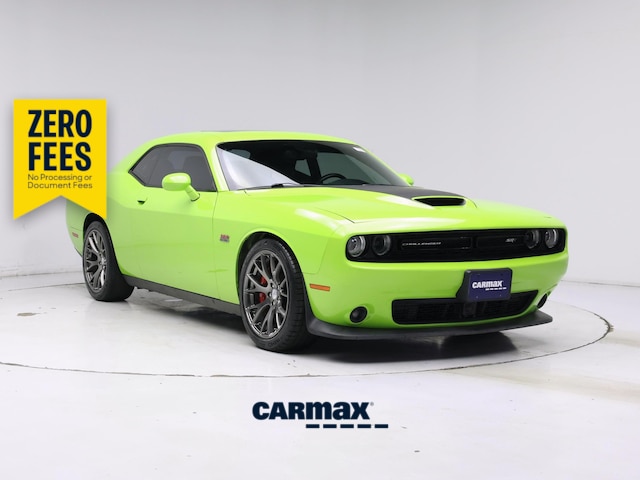 Green 2015 Dodge Challenger Coupe Rear-Wheel Drive Automatic