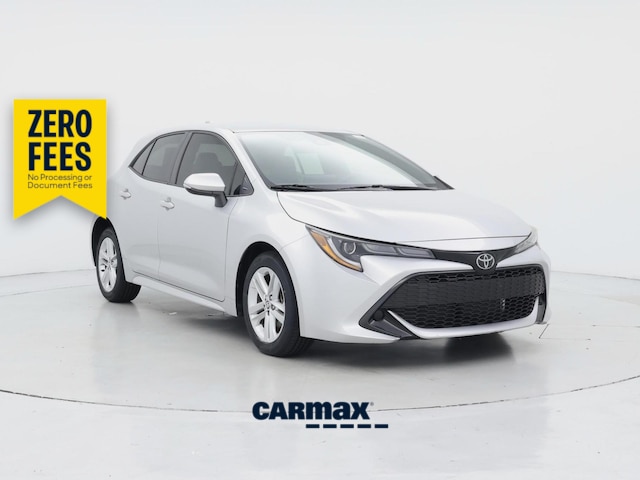 Silver 2021 Toyota Corolla Hatchback Hatchback Front-Wheel Drive Automatic