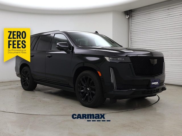 Black 2021 Cadillac Escalade SUV / Crossover Four-Wheel Drive Automatic