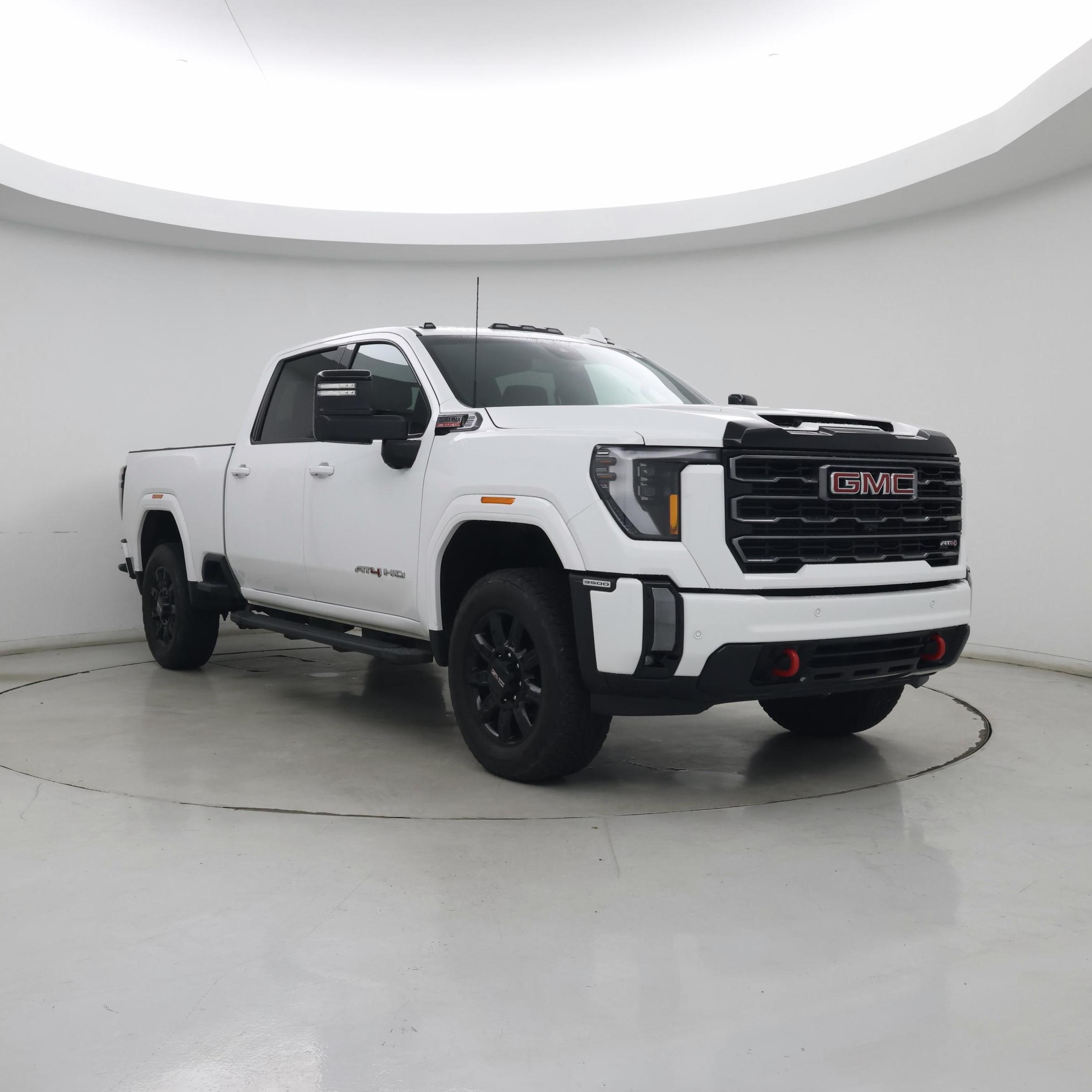 White 2024 GMC Sierra 3500HD Pickup Truck Four-Wheel Drive Automatic