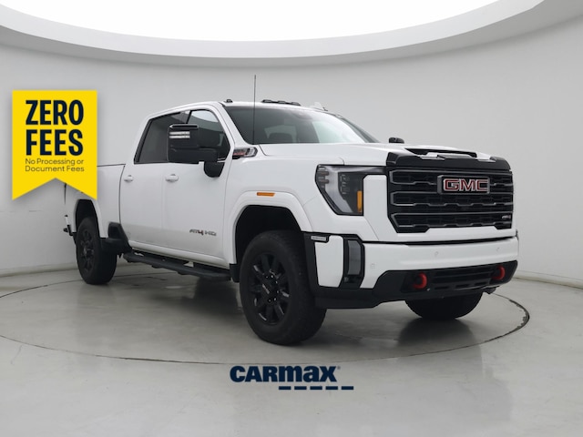 White 2024 GMC Sierra 3500HD Pickup Truck Four-Wheel Drive Automatic