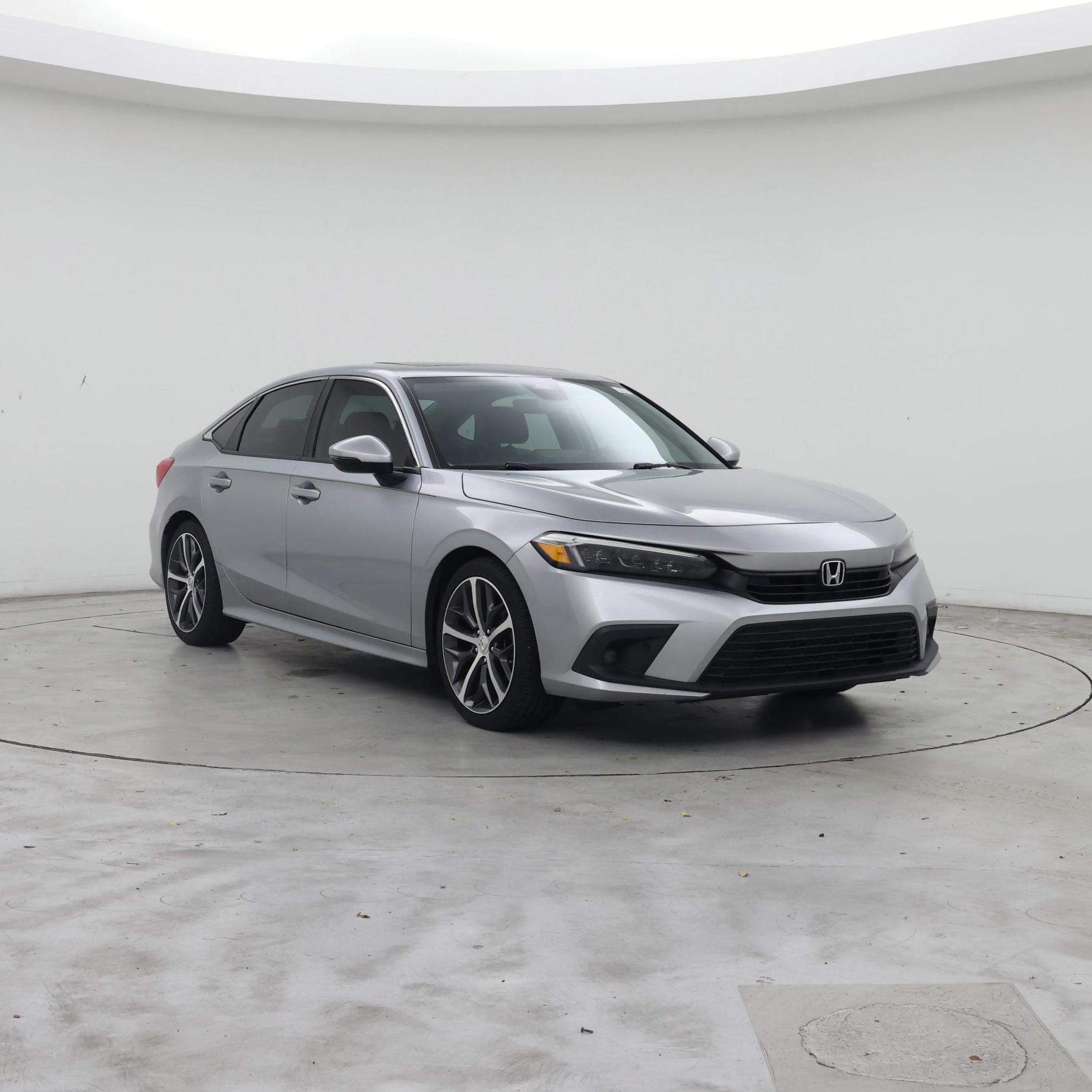Silver 2022 Honda Civic Sedan Front-Wheel Drive Automatic