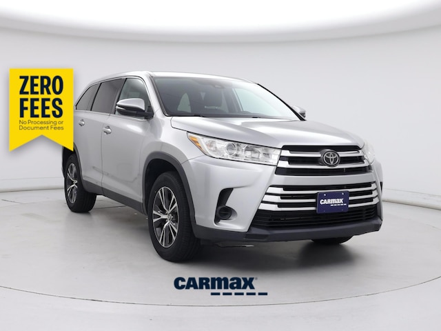Silver 2019 Toyota Highlander SUV / Crossover Front-Wheel Drive Automatic
