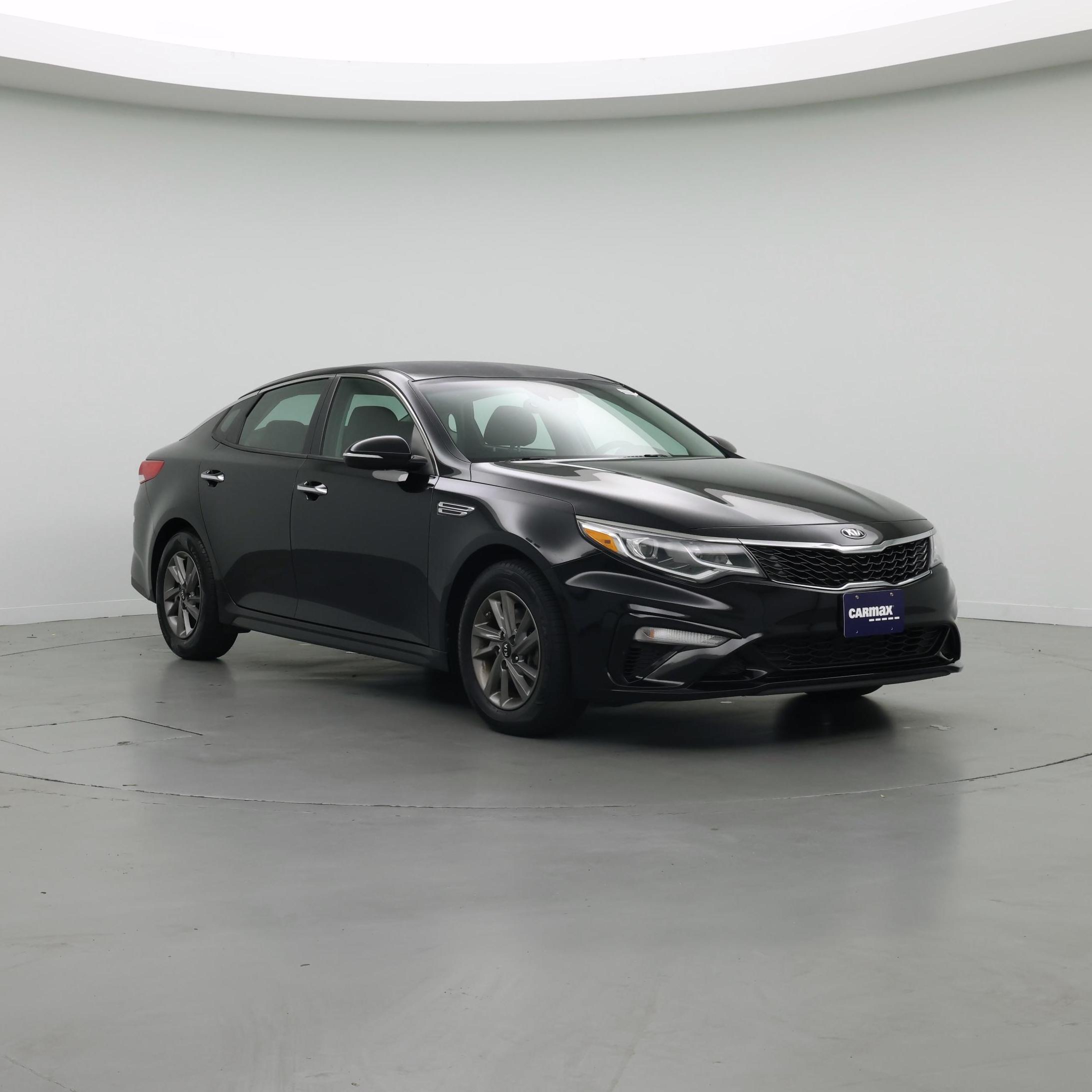 Black 2020 Kia Optima Sedan Front-Wheel Drive Automatic