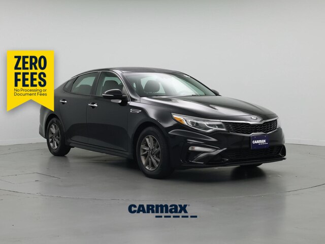 Black 2020 Kia Optima Sedan Front-Wheel Drive Automatic