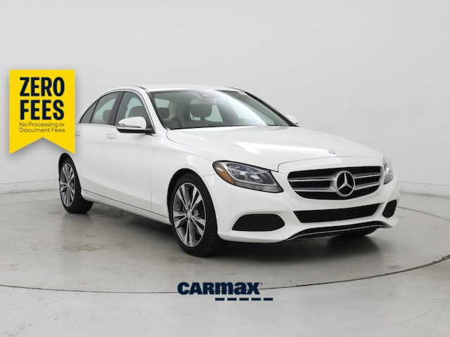 White 2017 Mercedes-Benz C-Class Sedan Automatic