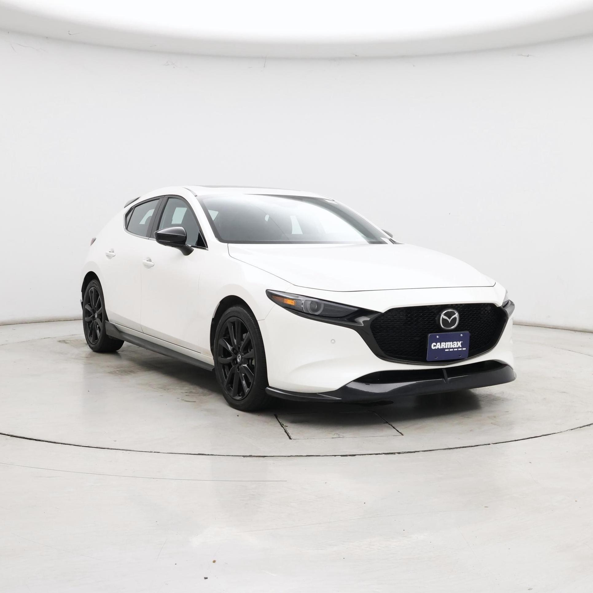 White 2025 Mazda MAZDA3 Hatchback All-Wheel Drive Automatic