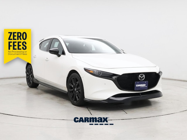 White 2025 Mazda MAZDA3 Hatchback All-Wheel Drive Automatic