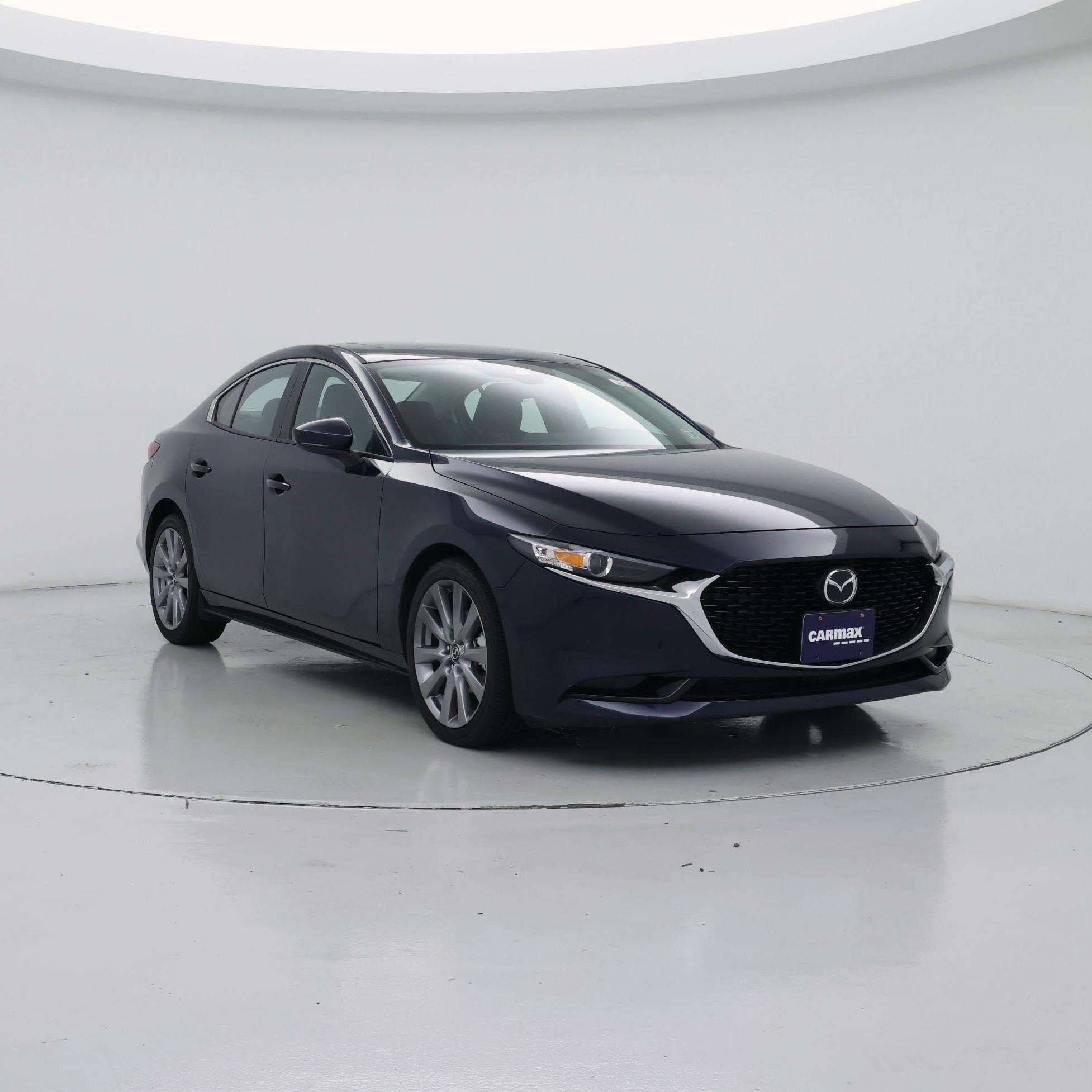 Blue 2023 Mazda MAZDA3 Sedan Front-Wheel Drive Automatic
