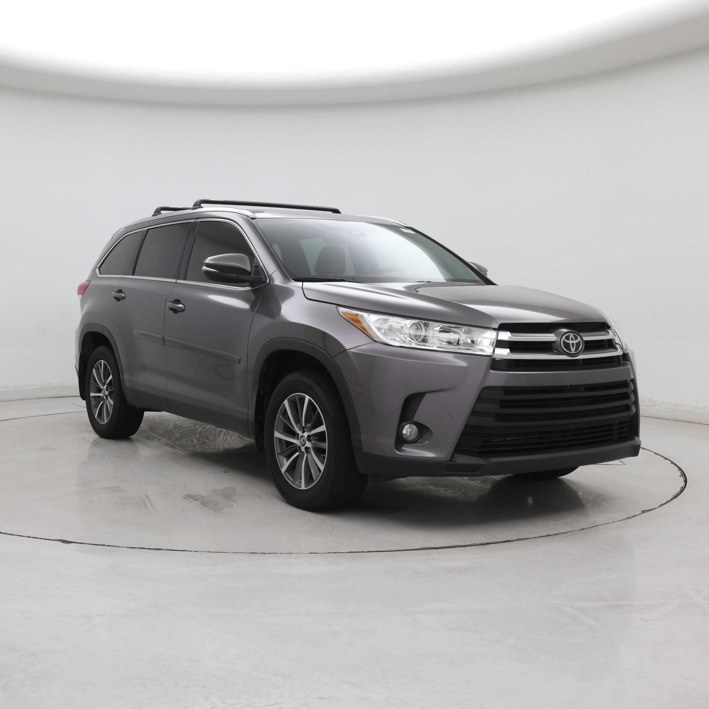 Gray 2019 Toyota Highlander SUV / Crossover All-Wheel Drive Automatic