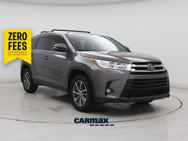 Gray 2019 Toyota Highlander SUV / Crossover All-Wheel Drive Automatic