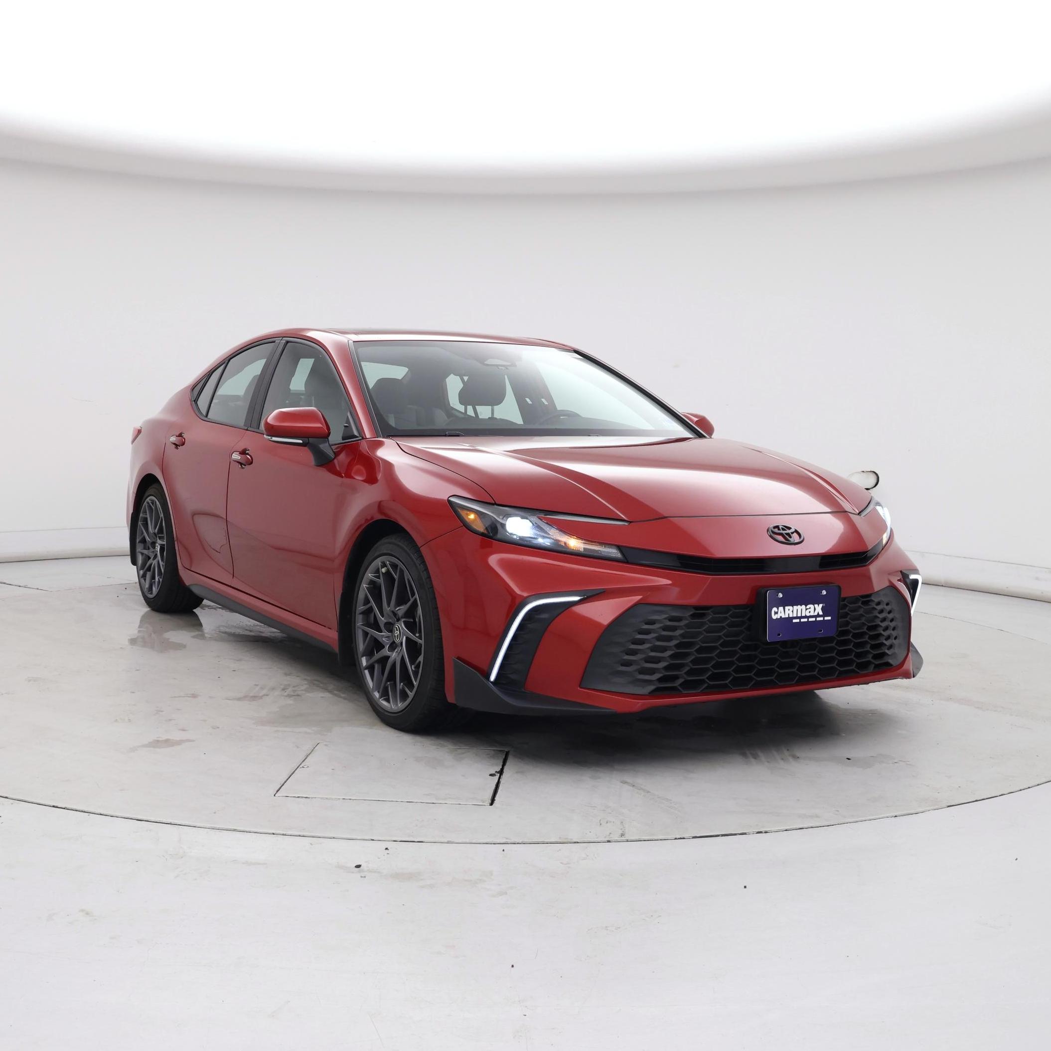 Red 2025 Toyota Camry Sedan Front-Wheel Drive Automatic