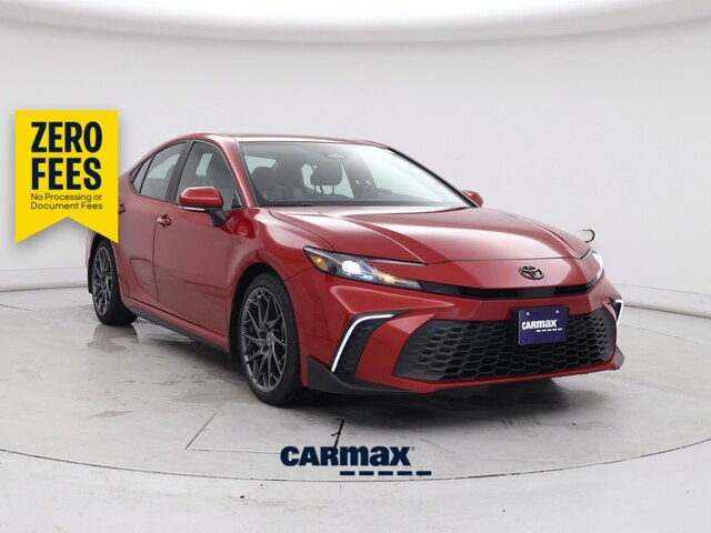 Red 2025 Toyota Camry Sedan Front-Wheel Drive Automatic