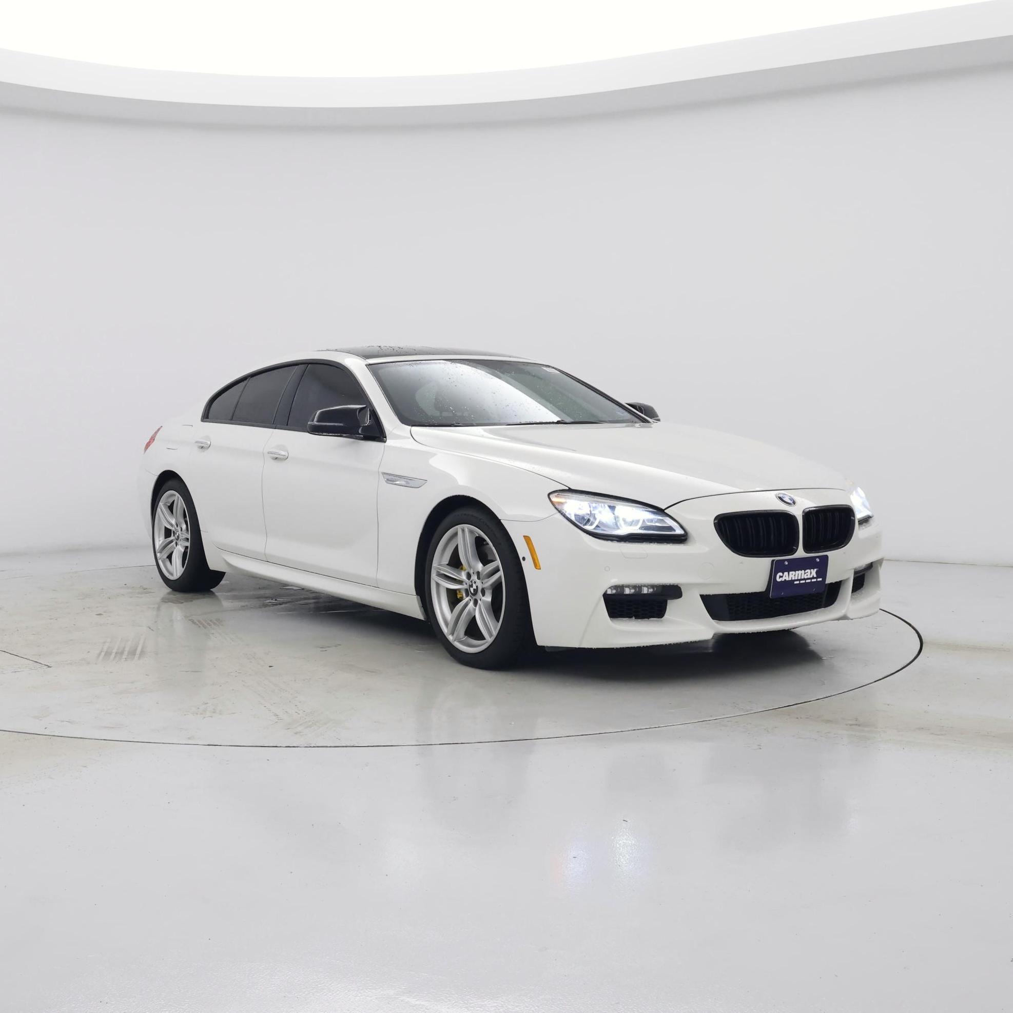 White 2017 BMW 6 Series Sedan All-Wheel Drive Automatic