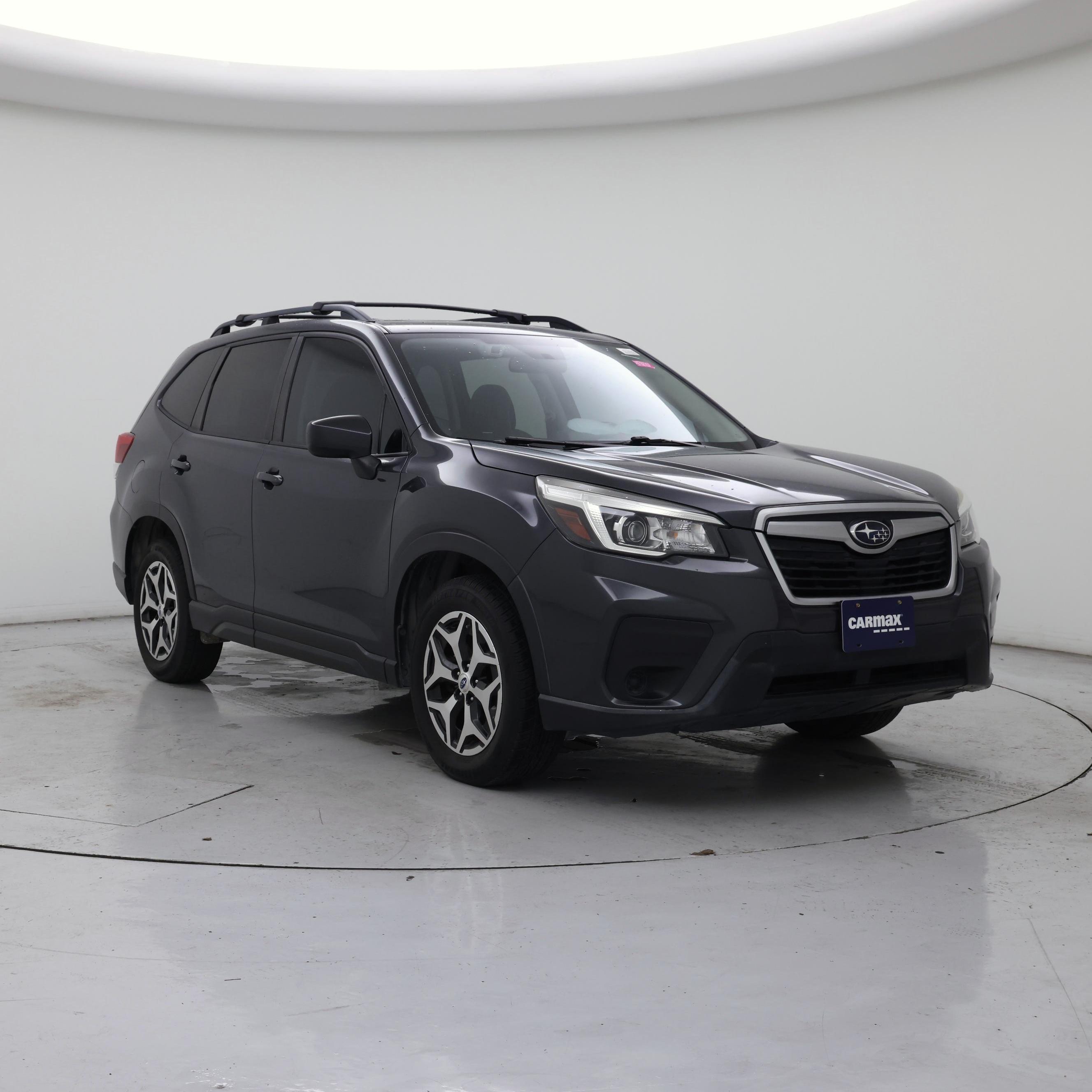 Gray 2019 Subaru Forester SUV / Crossover All-Wheel Drive Automatic