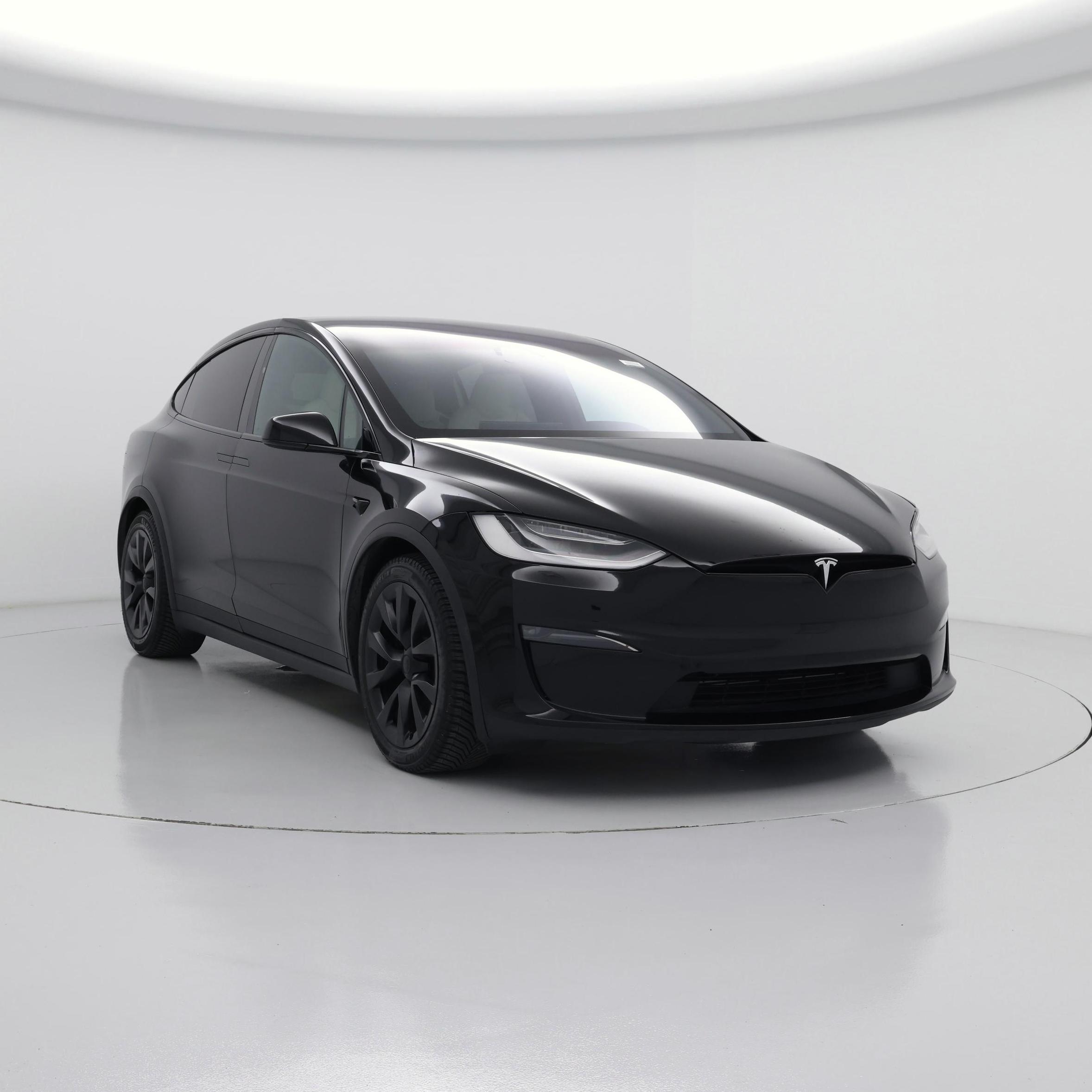Black 2022 Tesla Model X SUV / Crossover All-Wheel Drive Automatic