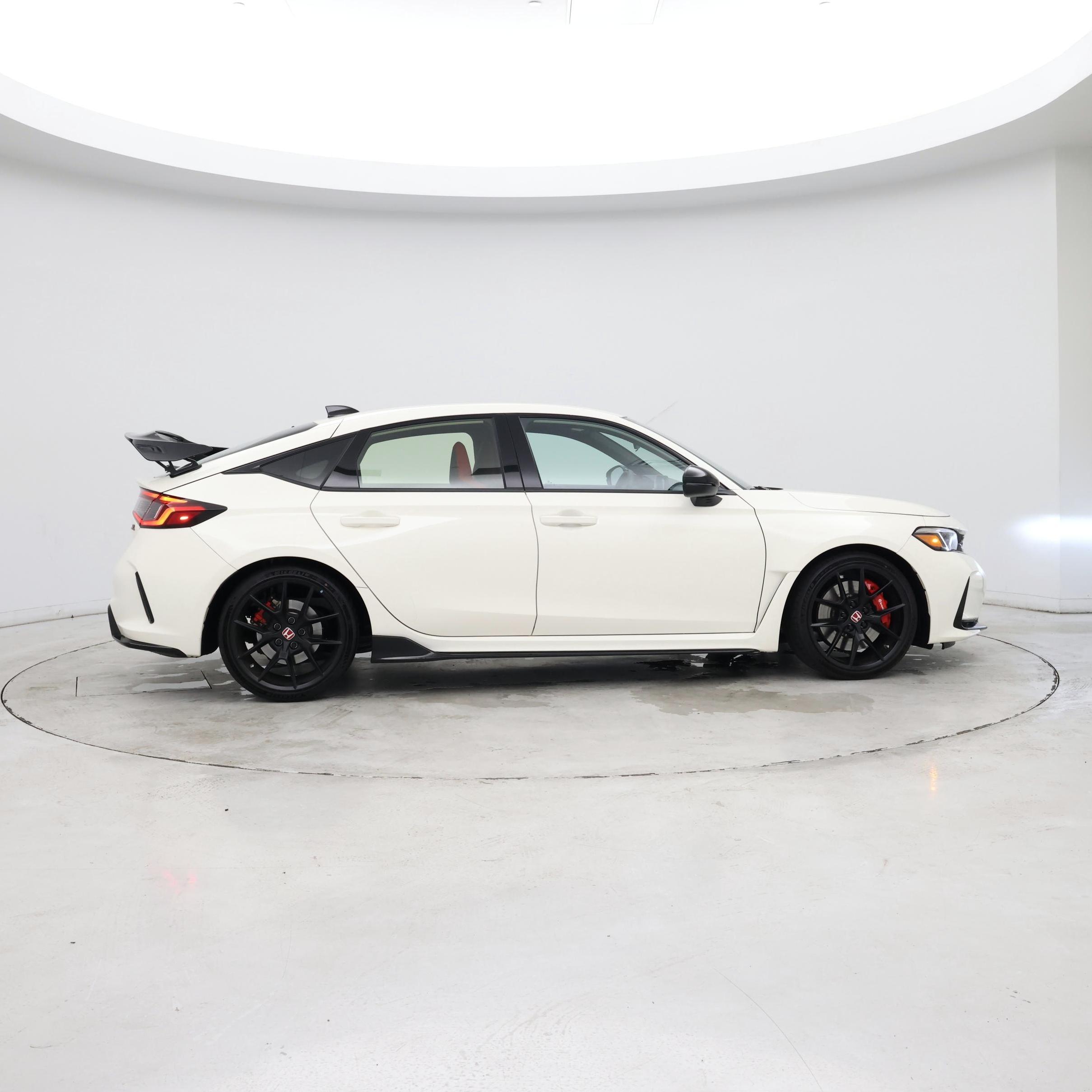 White 2025 Honda Civic Type R Hatchback Front-Wheel Drive Manual