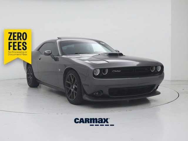 Gray 2016 Dodge Challenger Coupe Rear-Wheel Drive Manual