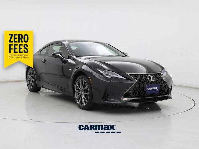 Black 2021 Lexus RC Coupe All-Wheel Drive Automatic