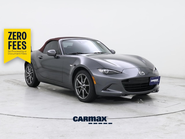 Gray 2018 Mazda MX-5 Miata Convertible Rear-Wheel Drive Automatic