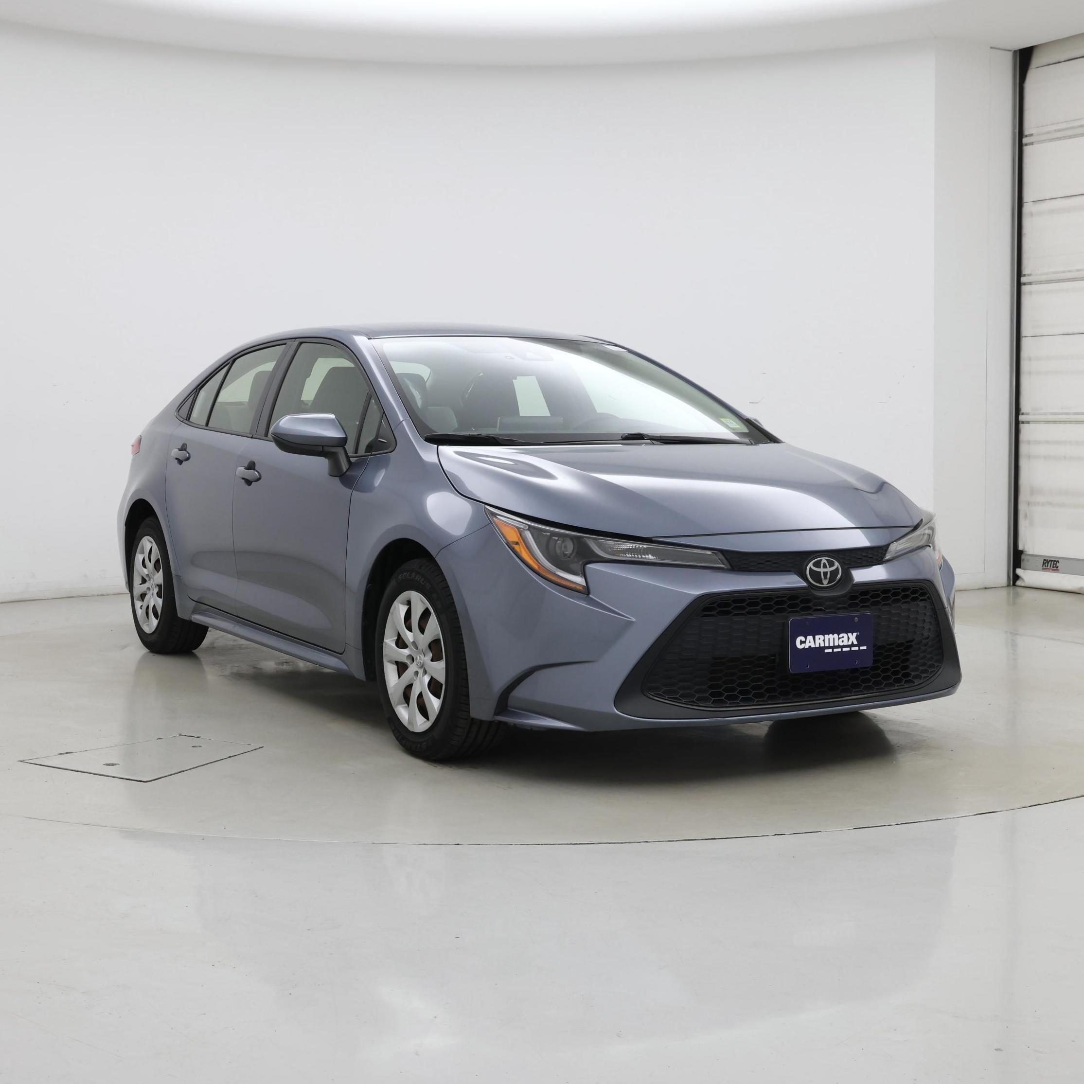 Blue 2020 Toyota Corolla Sedan Front-Wheel Drive Automatic