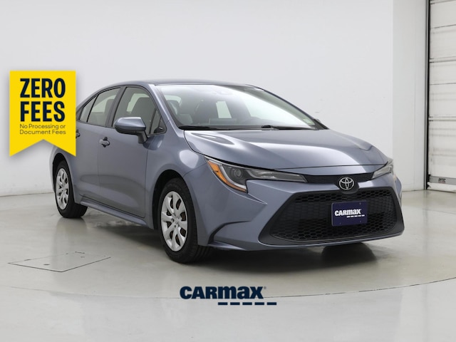 Blue 2020 Toyota Corolla Sedan Front-Wheel Drive Automatic