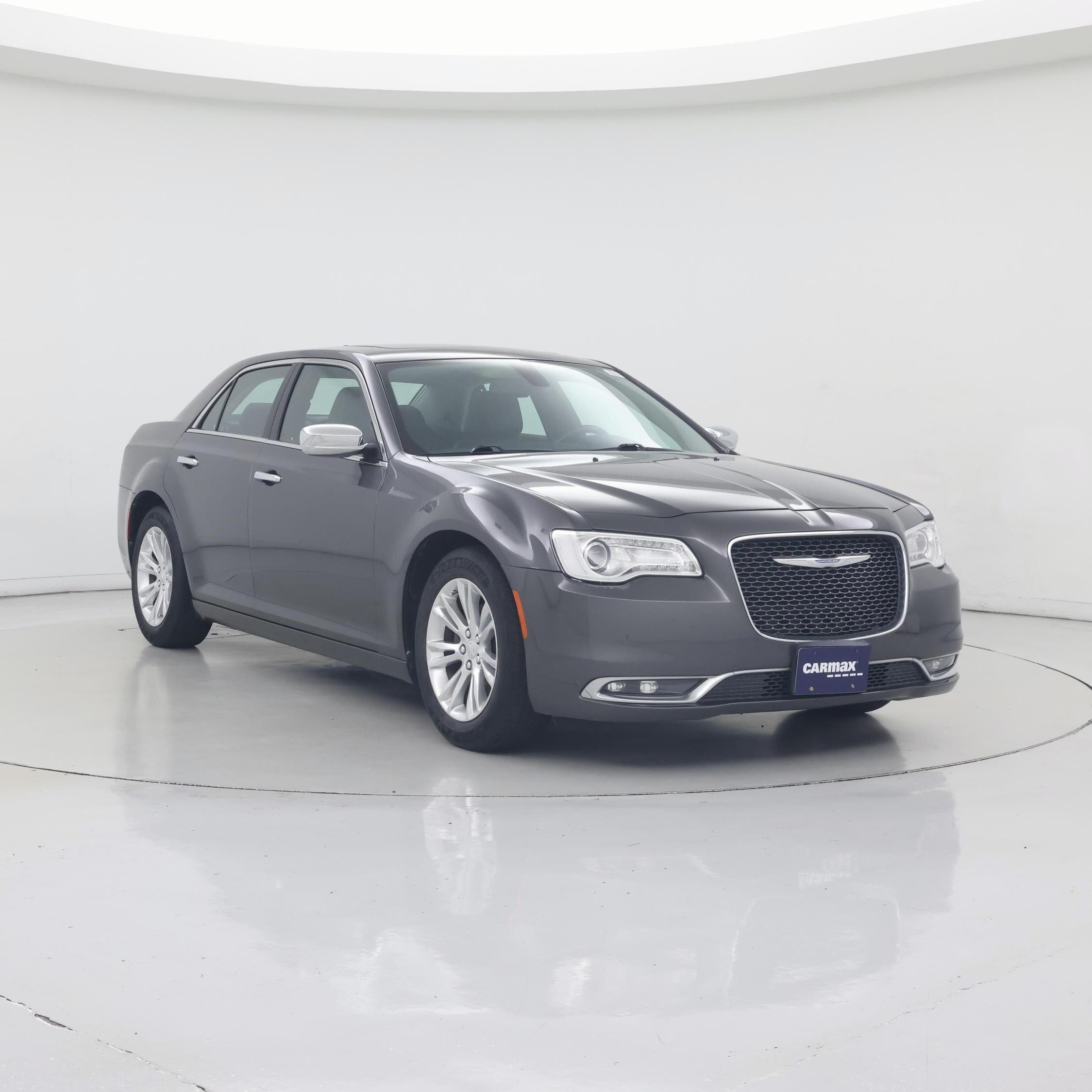 Gray 2017 Chrysler 300 Sedan Rear-Wheel Drive Automatic