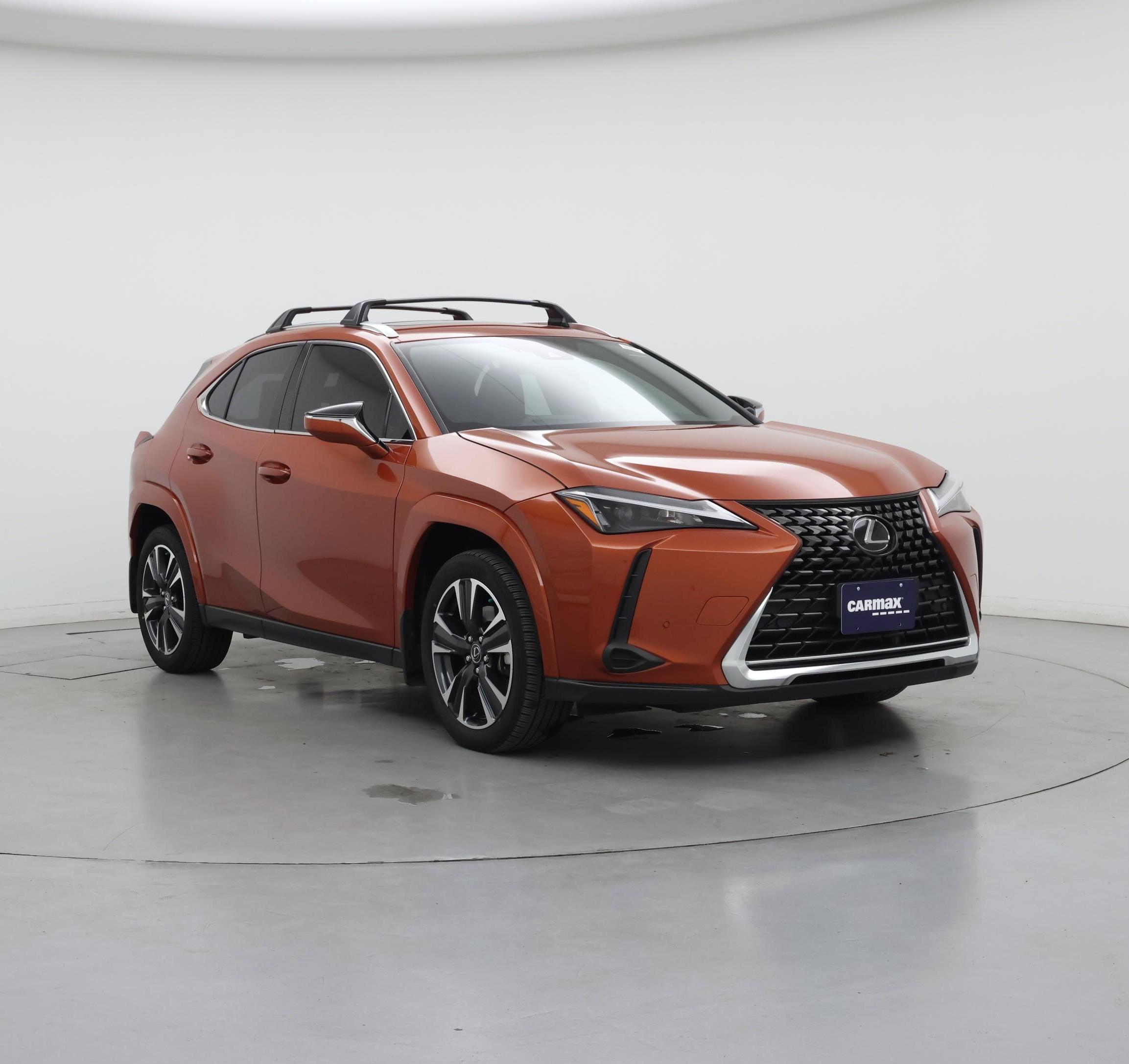 Orange 2023 Lexus UX Hybrid SUV / Crossover All-Wheel Drive Automatic