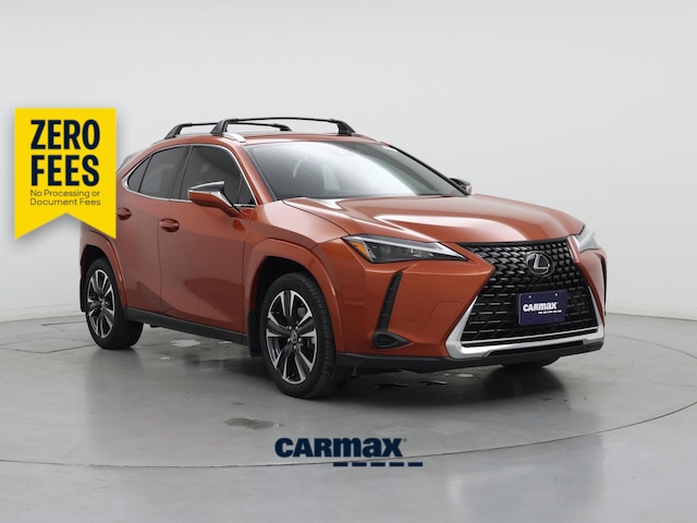 Orange 2023 Lexus UX Hybrid SUV / Crossover All-Wheel Drive Automatic