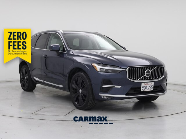 Blue 2023 Volvo XC60 SUV / Crossover Front-Wheel Drive Automatic