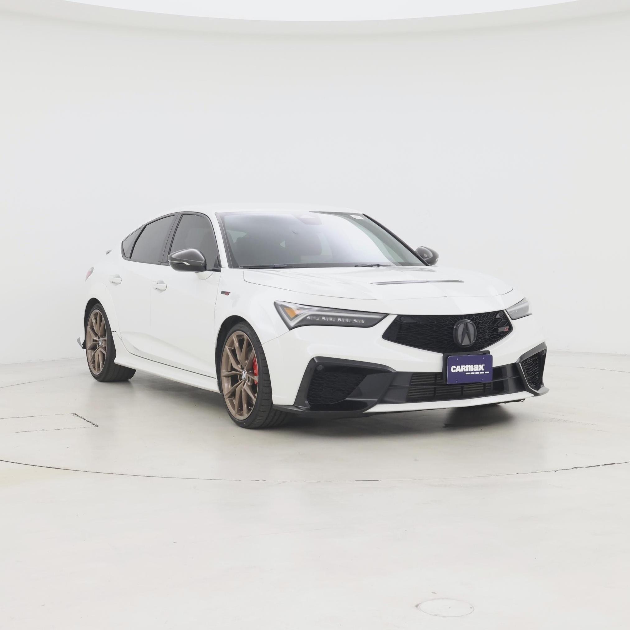White 2024 Acura Integra Sedan Front-Wheel Drive Manual