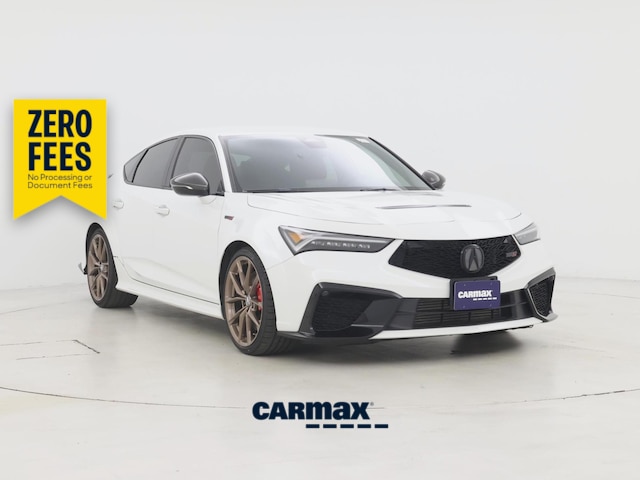 White 2024 Acura Integra Sedan Front-Wheel Drive Manual