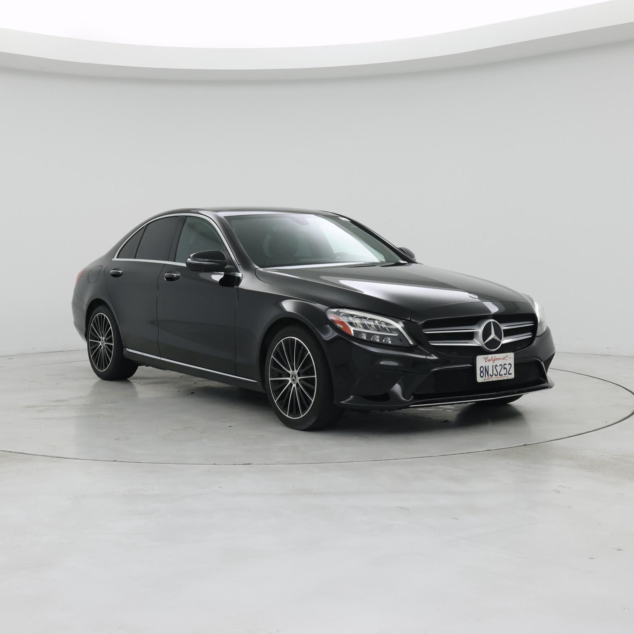 Black 2020 Mercedes-Benz C-Class Sedan Rear-Wheel Drive Automatic