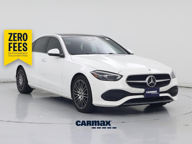 White 2024 Mercedes-Benz C-Class Sedan Rear-Wheel Drive Automatic