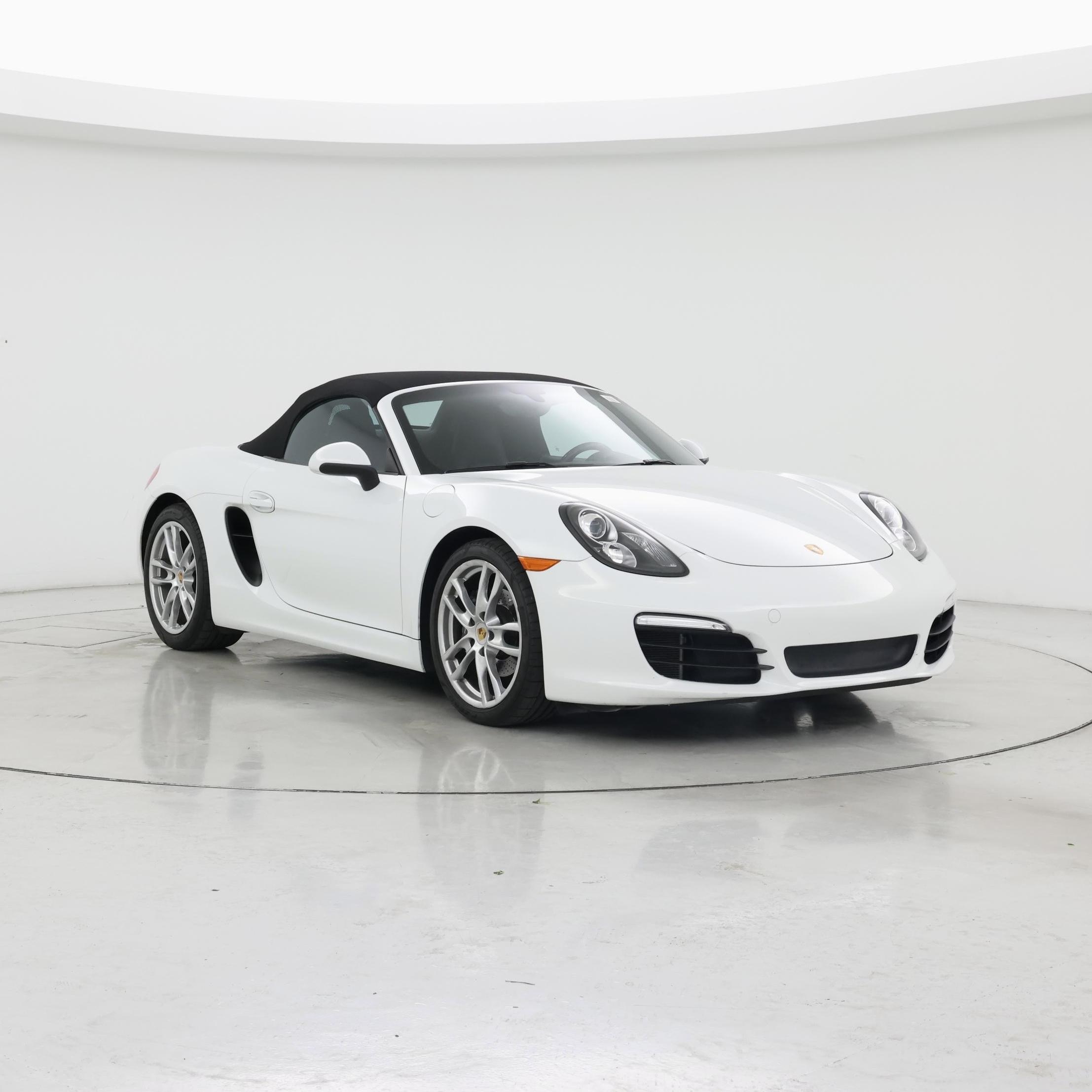 White 2015 Porsche Boxster Convertible Rear-Wheel Drive Automatic