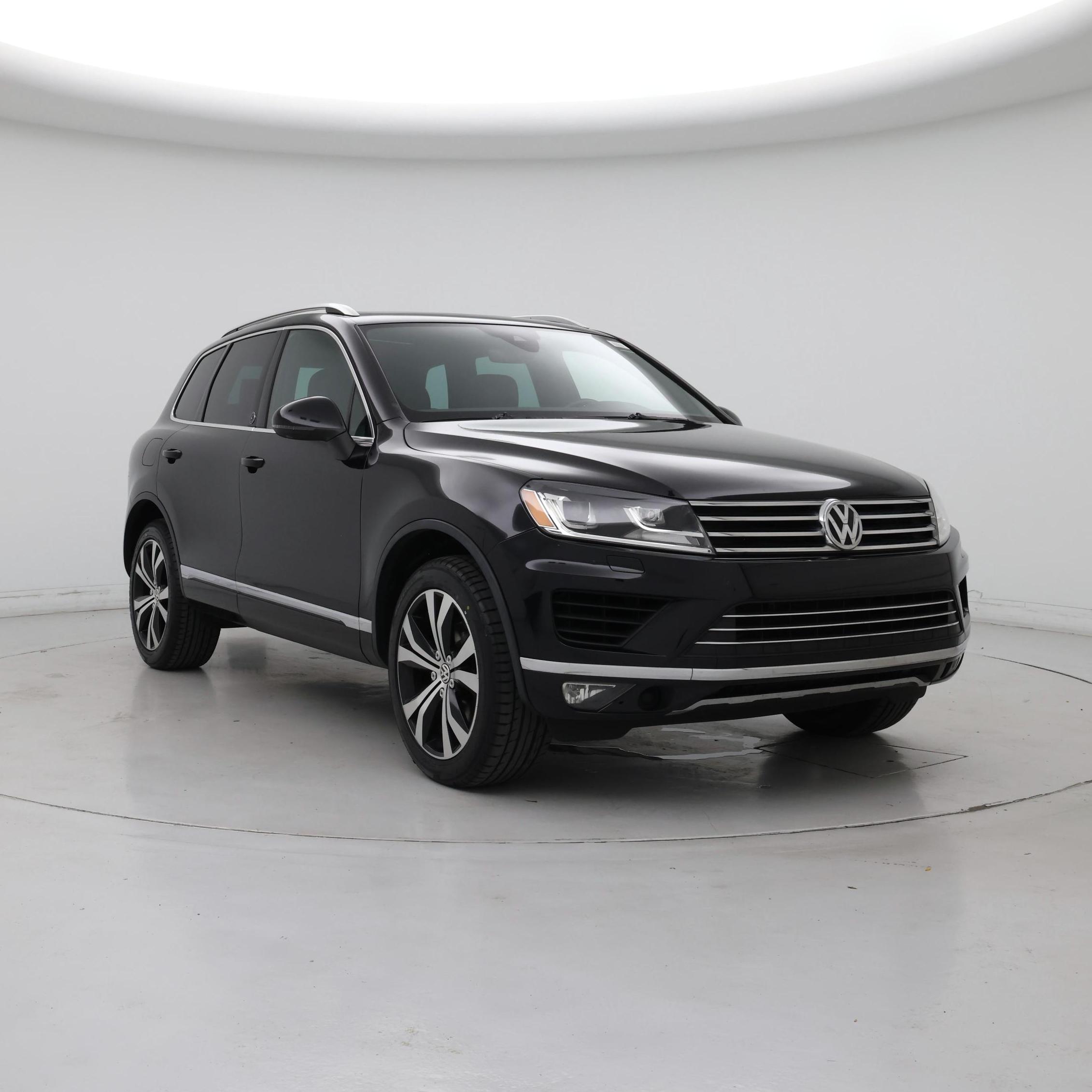 Black 2017 Volkswagen Touareg SUV / Crossover  Automatic