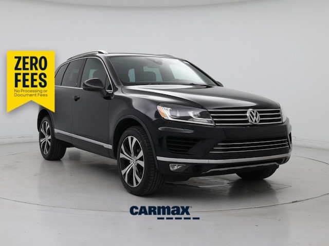 Black 2017 Volkswagen Touareg SUV / Crossover Automatic