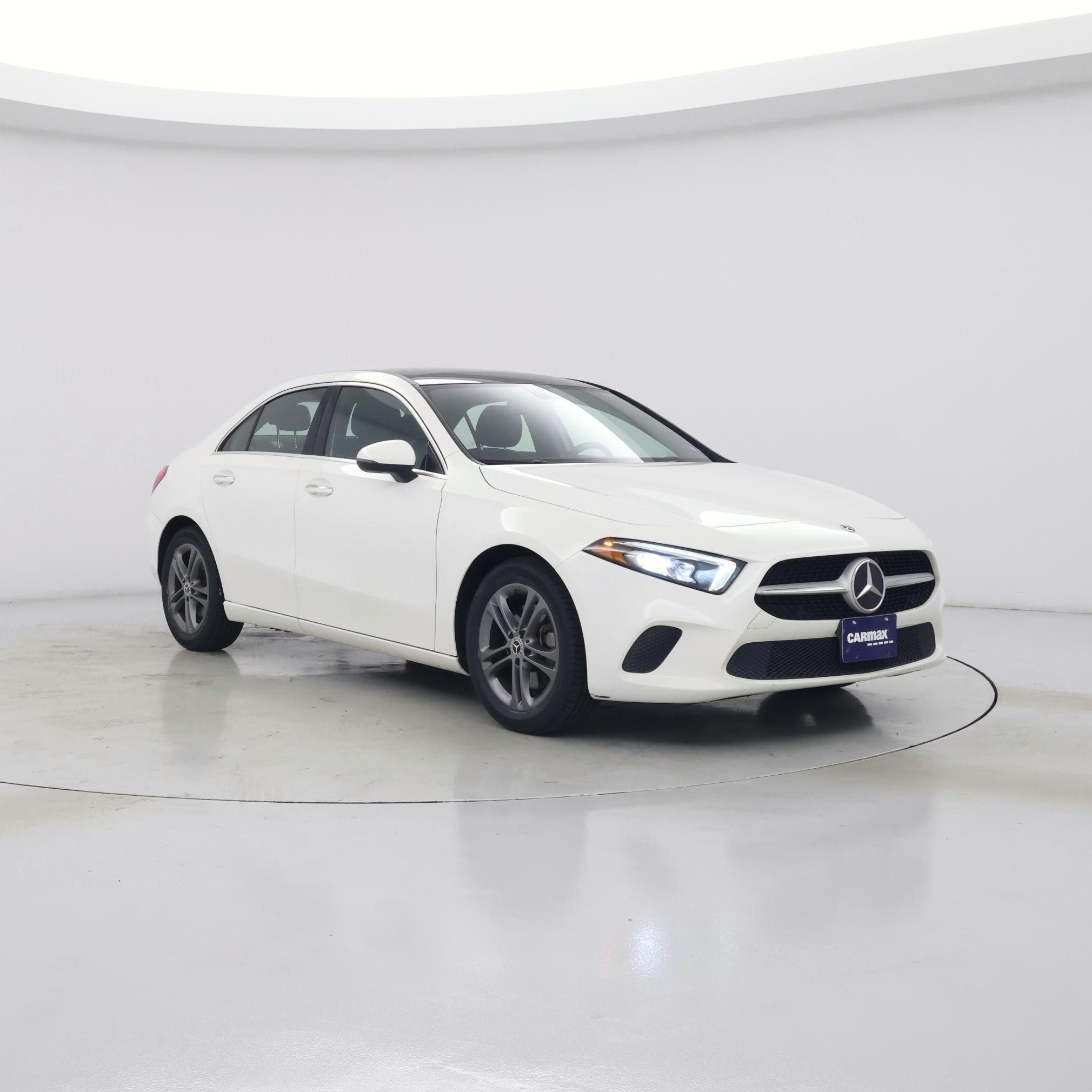 White 2020 Mercedes-Benz A-Class Sedan All-Wheel Drive Automatic
