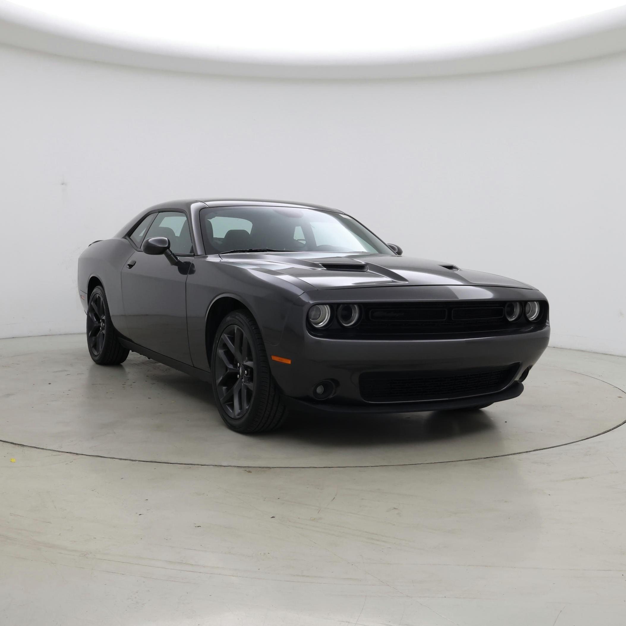 Gray 2021 Dodge Challenger Coupe Rear-Wheel Drive Automatic