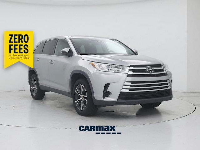 Silver 2019 Toyota Highlander SUV / Crossover Front-Wheel Drive Automatic