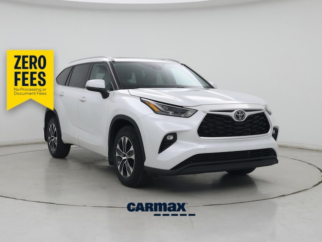 White 2022 Toyota Highlander SUV / Crossover All-Wheel Drive Automatic